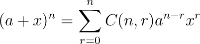 General formula for binomial expression